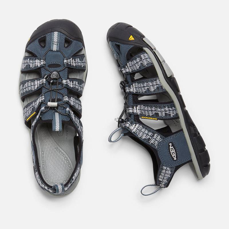 Keen Clearwater CNX Trekkingsandalen Herren DE-45902 Midnight Navy/Vapor - Keen Herrenschuhe Navy